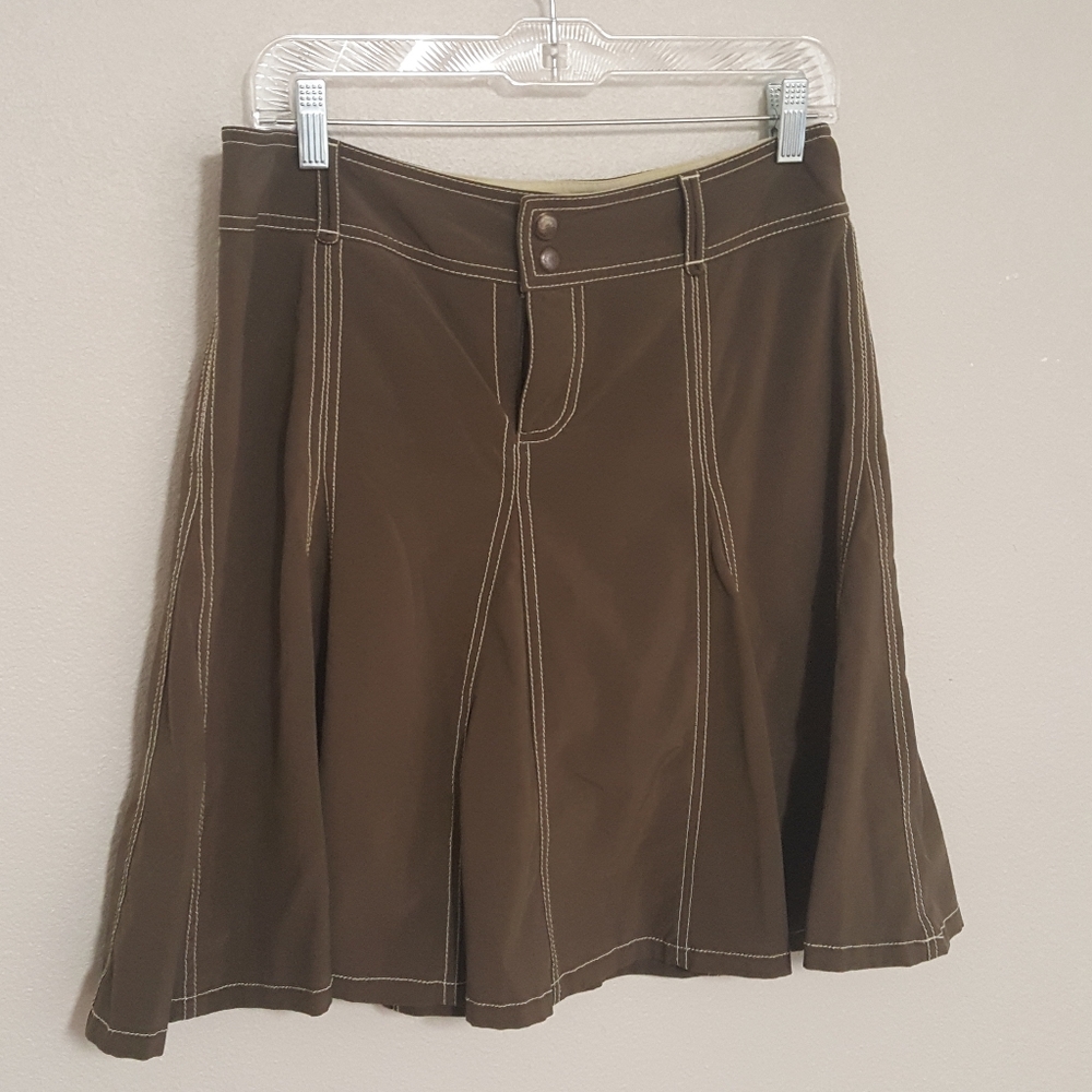 Athleta Skort Coffee Color Size 8